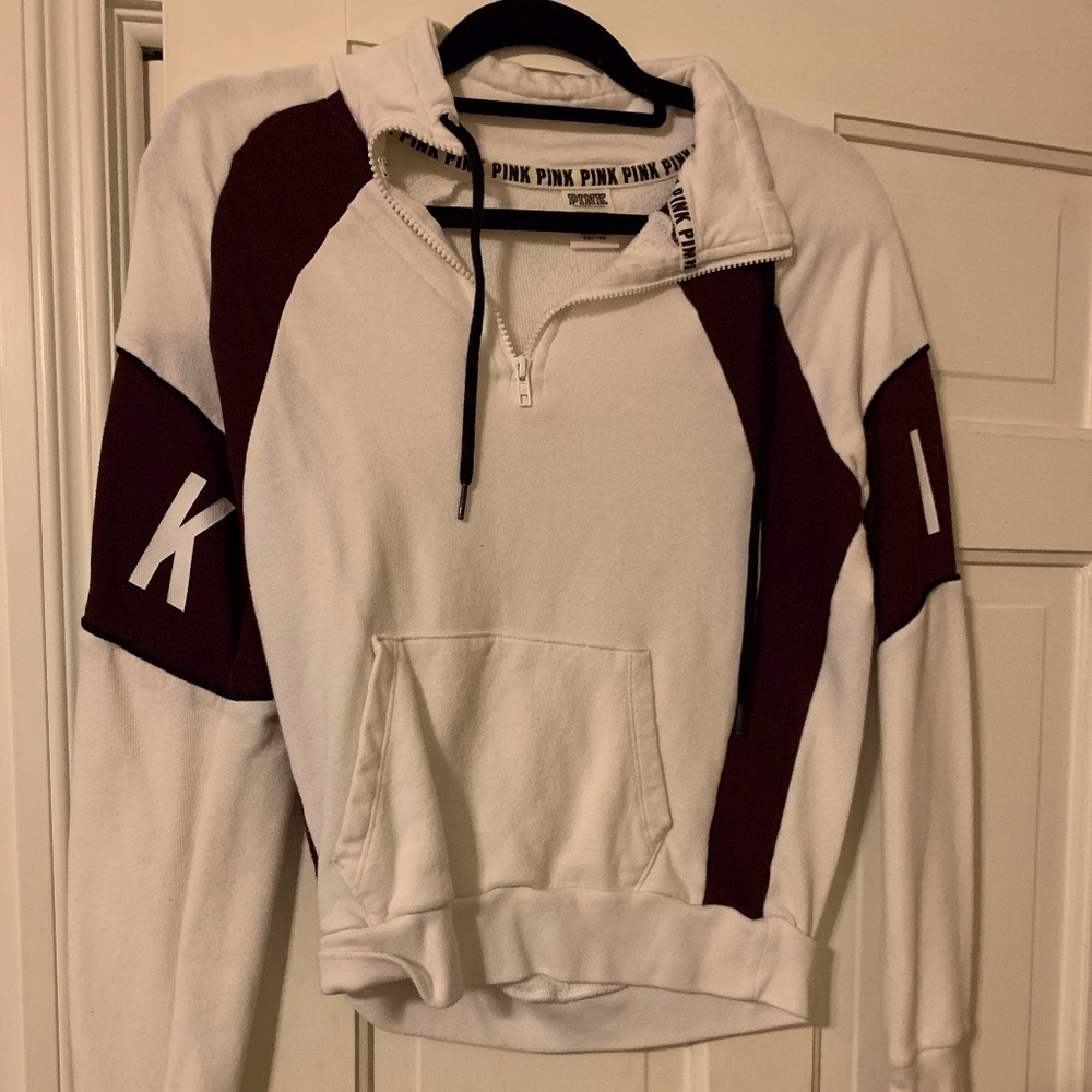 Pink brand quarter zip